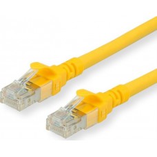 Καλώδιο δικτύου δεδομένων 0,20m (20cm) RJ45 Data UTP FTP Patch cord CAT6 χρώματος κίτρινο