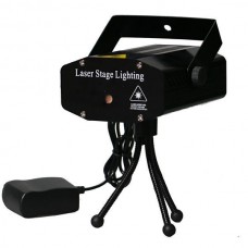Χριστουγεννιάτικος προτζέκτορας με πόδια (projector) λέιζερ (laser lights) πρόγραμμα έγχρωμα σχέδια στεγανός IP44   