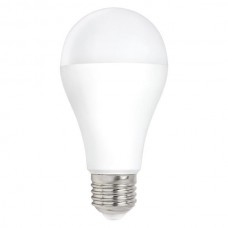Λάμπα led 20W E27 ψυχρό λευκό φως 6500Κ Α65 τύπου αχλάδι ευρείας δέσμης 260° κοινή υψηλής φωτεινότητας 1800lumens