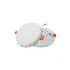 Φωτιστικό χωνευτό led panel 36W 4000K ενδιάμεσο λευκό φως χωρίς πλαίσιο frameless 22,5cm x 1,8cm (ρυθμιζόμενη εγκοπή 5cm 8cm 11cm 15cm 17cm 20cm) στρογγυλό 3200lumens