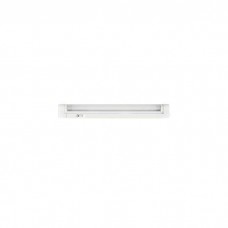 Φωτιστικό φθορίου T5 8W 34,5cm πάγκου κουζίνας μπάνιου ψυχρό λευκό φως 6000Κ με διακόπτη λευκό επεκτεινόμενο