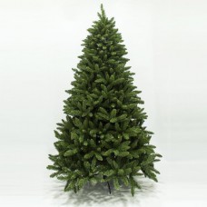 Χριστουγεννιάτικο δέντρο 240cm (2,40 μέτρα) τύπου έλατο Imperial υλικό PVC διάμετρος 142cm μεταλλική βάση και 2138 κλαδιά