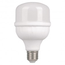 Λάμπα led 16W E27 ψυχρό λευκό φως 6500Κ Τ80 επαγγελματική με κάλυμμα 1760 lumen στεγανή IP65 180° 100V έως 277V
