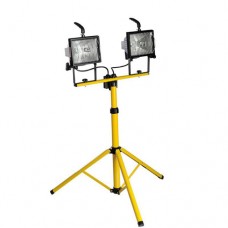 ΠΡΟΒΟΛΕΑΣ ΙΩΔΙΝΗΣ ΕΞΩΤΕΡΙΚΟΥ ΧΩΡΟΥ 2X500W (ΜΕΓΑΛΟΣ) ΣΤΕΓΑΝΟΣ IP54 ΣΕ ΤΡΙΠΟΔΟ