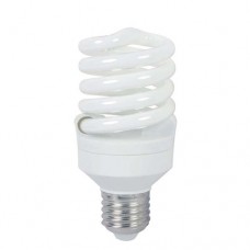 ΛΑΜΠΑ ΟΙΚΟΝΟΜΙΑΣ ΣΠΙΡΑΛ Ε27 16W (ΑΠΟΔΟΣΗ 80W)  Τ2 (ΚΟΝΤΗ) ΘΕΡΜΟ ΛΕΥΚΟ 2700Κ