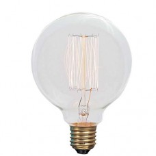ΛΑΜΠΑ EDISON ΔΙΑΚΟΣΜΗΤΙΚΗ ΝΗΜΑΤΟΣ ΝΤΙΜΑΡΙΖΟΜΕΝΗ Φ95 ΓΛΟΜΠΟΣ (GLOBE) ΠΑΛΙΟΥ ΤΥΠΟΥ 25W E27 220-240V
