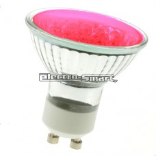 ΛΑΜΠΑ LED 3W GU10 230V SMD 120° ΚΟΚΚΙΝΟ ΧΡΩΜΑ