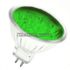 ΛΑΜΠΑ LED 3W MR16 12V AC/DC SMD 120° ΠΡΑΣΙΝΟ ΧΡΩΜΑ