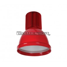 LED ΚΑΜΠΑΝΑ ΦΩΤΙΣΤΙΚΟ ΚΟΚΚΙΝΗ 30W 230V IP20 90° ΨΥΧΡΟ ΛΕΥΚΟ 5500Κ 