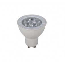 ΛΑΜΠΑ LED GU10 5.5W ΕΝΔΙΑΜΕΣΟ ΛΕΥΚΟ ΦΩΣ 4000Κ 440 lumens ΣΤΕΝΗΣ ΔΕΣΜΗΣ 40° 230V 