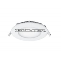 ΦΩΤΙΣΤΙΚΟ LED PANEL 12W ΧΩΝΕΥΤΟ ΣΤΡΟΓΓΥΛΟ ΛΕΥΚΟ ΣΤΕΦΑΝΙ SLIM Φ17,4cm ΘΕΡΜΟ ΛΕΥΚΟ ΦΩΣ 3000Κ