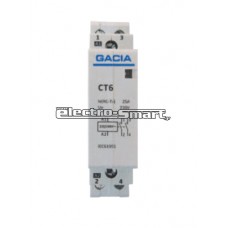 ΡΕΛΕ ΙΣΧΥΟΣ ΡΑΓΑΣ ΜΟΝΟΦΑΣΙΚΟ 2Χ20Α 2NO 240V AC GACIA
