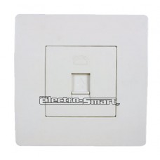 ΠΡΙΖΑ ΤΗΛΕΦΩΝΟΥ ΜΟΝΗ (ΟΤΕ) RJ11 BASIC ΧΡΩΜΑ ΛΕΥΚΟ