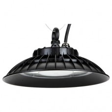 Φωτιστικό led τύπου καμπάνα 50W ενδιάμεσο λευκό φως 4000Κ smd αλουμινίου μαύρη Φ22cm 220V 6000lumen στεγανή IP65