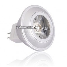ΛΑΜΠΑ LED MR11 3W (ΜΙΚΡΟ ΣΠΟΤ) Φ35 ΙΣΧΥΟΣ 12V AC/DC 30° ΘΕΡΜΟ ΛΕΥΚΟ 3000Κ