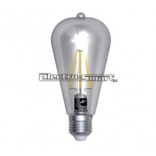 ΛΑΜΠΕΣ LED ΔΙΑΚΟΣΜΗΤΙΚΕΣ FILAMENT (ΤΥΠΟΥ EDISON) ΑΒΟΚΑΝΤΟ Ε27 ΘΕΡΜΟ ΛΕΥΚΟ 3000Κ