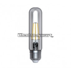 ΛΑΜΠΑ LED ΔΙΑΚΟΣΜΗΤΙΚΗ FILAMENT 6W ΝΤΙΜΑΡΙΖΟΜΕΝΗ (DIMMABLE) ΣΩΛΗΝΩΤΗ Φ30 ΔΙΑΦΑΝΗ Ε27 2800Κ ΘΕΡΜΟ ΛΕΥΚΟ ΦΩΣ