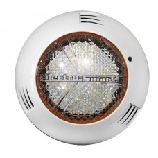 ΦΩΤΙΣΤΙΚΟ ΠΙΣΙΝΑΣ LED 22W (252LED) ΣΠΟΤ ΕΠΙΤΟΙΧΟ (ΕΞΩΤΕΡΙΚΟ) ΣΤΡΟΓΓΥΛΟ ΛΕΥΚΟ ΠΛΑΣΤΙΚΟ ΣΤΕΓΑΝΟ IP68 12VAC ΨΥΧΡΟ ΛΕΥΚΟ ΦΩΣ