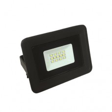 Προβολέας led 10W smd ενδιάμεσο λευκό φώς 4000Κ extra slim τύπου tablet αλουμινίου χρώματος μαύρο στεγανός αδιάβροχος IP65 850 lumens