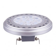 Λάμπα led ar111 12v 11,5w θερμό λευκό φως 2700κ ντιμαριζόμενη (dimmable) ac dc g53 στενή δέσμη 24° επαγγελμάτικη 820lumen