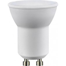 Λάμπα led GU11 (GU10) 220V 3W θερμό λευκό 2700Κ για μικρά σπότ MR11 120° Φ35 smd 190lumens