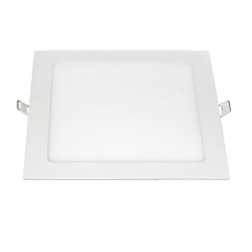 ΦΩΤΙΣΤΙΚΟ LED PANEL 25W ΕΝΔΙΑΜΕΣΟ ΛΕΥΚΟ ΦΩΣ 4000K ΧΩΝΕΥΤΟ ΨΕΥΔΟΡΟΦΗΣ 22Χ22cm ΤΕΤΡΑΓΩΝΟ ΛΕΥΚΟ ΣΤΕΦΑΝΙ 1950lumens 