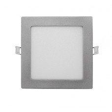 ΦΩΤΙΣΤΙΚΟ LED PANEL 12W ΕΝΔΙΑΜΕΣΟ ΛΕΥΚΟ ΦΩΣ 4000K ΧΩΝΕΥΤΟ ΨΕΥΔΟΡΟΦΗΣ 17Χ17cm ΤΕΤΡΑΓΩΝΟ ΑΣΗΜΙ ΣΤΕΦΑΝΙ 850lumens 