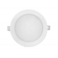 ΦΩΤΙΣΤΙΚΟ LED PANEL 18W (18WATT) ΨΥΧΡΟ ΛΕΥΚΟ ΦΩΣ 6000K 22cm ΧΩΝΕΥΤΟ ΨΕΥΔΟΡΟΦΗΣ ΑΛΟΥΜΙΝΙΟΥ ΣΤΡΟΓΓΥΛΟ ΛΕΥΚΟ ΣΤΕΦΑΝΙ 1440lumens 