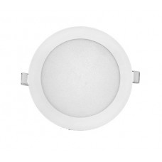 ΦΩΤΙΣΤΙΚΟ LED PANEL 25W ΕΝΔΙΑΜΕΣΟ ΛΕΥΚΟ ΦΩΣ 4000K ΧΩΝΕΥΤΟ ΨΕΥΔΟΡΟΦΗΣ Φ22cm ΣΤΡΟΓΓΥΛΟ ΛΕΥΚΟ ΣΤΕΦΑΝΙ 1950lumens 