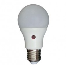 Λάμπα led ημέρας νύχτας E27 10W 4000K ενδιάμεσο φυσικό λευκό φως με φωτοκύτταρο A60 κοινή τύπου αχλάδι 900lumens 180° 