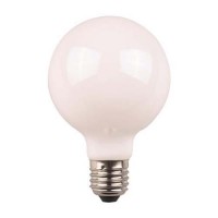 Λάμπα led γλόμπος (globe) Φ95 E27 11W 4000K ενδιάμεσο λευκό φως ματ (γαλακτούχο) γυαλί G95 filament edison crossed 360° 1600lumen 220V