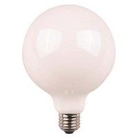 Λάμπα led γλόμπος (globe) μεγάλη Φ125 E27 11W 4000K ενδιάμεσο λευκό φως ματ (γαλακτούχο) γυαλί G125 filament edison crossed 360° 1600lumen 220V