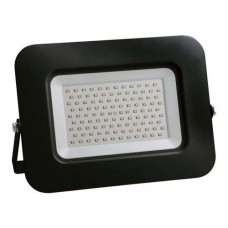 Προβολέας led 100W smd ενδιάμεσο λευκό φώς 4000Κ extra slim 31,6cm x 24,5cm τύπου tablet μαύρο σώμα αλουμινίου στεγανός αδιάβροχος IP65 11000lumens