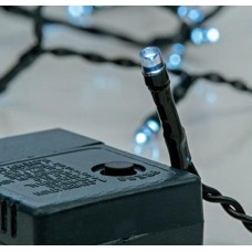 LED ΧΡΙΣΤΟΥΓΕΝΝΙΑΤΙΚΑ ΛΑΜΠΑΚΙΑ 140 TEM ΛΕΥΚΟ ΨΥΧΡΟ ΣΕ ΣΕΙΡΑ ΜΕ ΠΡΟΓΡΑΜΜΑ ΚΑΙ ΜΕΤΑΣΧΗΜΑΤΙΣΤΗ ΠΡΑΣΙΝΟ ΚΑΛΩΔΙΟ