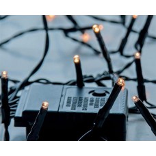 LED ΧΡΙΣΤΟΥΓΕΝΝΙΑΤΙΚΑ ΛΑΜΠΑΚΙΑ 140 TEM ΘΕΡΜΟ ΛΕΥΚΟ ΣΕ ΣΕΙΡΑ ΜΕ ΠΡΟΓΡΑΜΜΑ ΚΑΙ ΜΕΤΑΣΧΗΜΑΤΙΣΤΗ ΠΡΑΣΙΝΟ ΚΑΛΩΔΙΟ