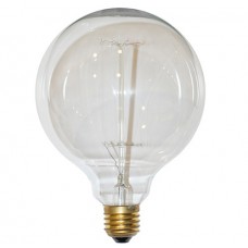 ΛΑΜΠΑ EDISON ΓΛΟΜΠΟΣ (GLOBE) 40W Φ125cm ΝΤΙΜΑΡΙΖΟΜΕΝΗ (DIMMABLE) ΔΙΑΚΟΣΜΗΤΙΚΗ ΝΗΜΑΤΟΣ ΠΑΛΙΟΥ ΤΥΠΟΥ E27 230V 2200Κ ΘΕΡΜΟ ΦΩΣ
