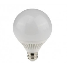 ΛΑΜΠΑ LED ΓΛΟΜΠΟΣ (GLOBE) 12W (ΑΠΟΔΟΣΗ 90W) Ε27 Φ95 SMD 230V ΘΕΡΜΟ ΛΕΥΚΟ ΦΩΣ 2700K