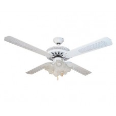 ΑΝΕΜΙΣΤΗΡΑΣ ΟΡΟΦΗΣ Φ120cm ΥΨΟΣ 50cm 60W ΜΕ 3 ΤΑΧΥΤΗΤΕΣ ΚΑΙ ΤΕΣΣΕΡΑ ΦΩΤΑ Ε27 ΛΕΥΚΟΣ