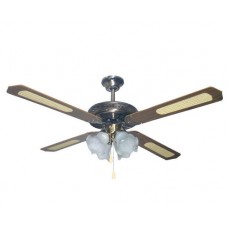 ΑΝΕΜΙΣΤΗΡΑΣ ΟΡΟΦΗΣ Φ130cm ΥΨΟΣ 50cm 70W ΜΕ 3 ΤΑΧΥΤΗΤΕΣ ΚΑΙ ΤΕΣΣΕΡΑ ΦΩΤΑ Ε27 ΧΡΩΜΑΤΟΣ ΑΝΤΙΚΕ ΜΠΡΟΝΖΕ