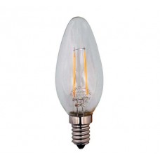 ΛΑΜΠΑ LED ΔΙΑΚΟΣΜΗΤΙΚΗ FILAMENT - EDISON 4W (ΑΠΟΔΟΣΗ 40W) KΕΡΑΚΙ (ΚΕΡΙ) ΔΙΑΦΑΝΗ Ε14 2700Κ ΘΕΡΜΟ ΛΕΥΚΟ