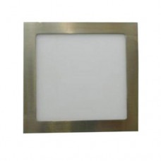ΦΩΤΙΣΤΙΚΟ LED PANEL 18W (18WATT) ΕΝΔΙΑΜΕΣΟ ΛΕΥΚΟ ΦΩΣ 4000K 22X22cm ΧΩΝΕΥΤΟ ΨΕΥΔΟΡΟΦΗΣ ΑΛΟΥΜΙΝΙΟΥ ΤΕΤΡΑΓΩΝΟ ΝΙΚΕΛ ΜΑΤ (ΣΑΤΙΝΕ) ΣΤΕΦΑΝΙ 1350lumens 