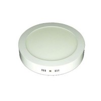 ΦΩΤΙΣΤΙΚΟ LED PANEL 20W (20WATT) ΨΥΧΡΟ ΛΕΥΚΟ ΦΩΣ 6000Κ ΕΠΙΤΟΙΧΟ (ΕΞΩΤΕΡΙΚΟ) ΑΛΟΥΜΙΝΙΟΥ Φ22cm ΣΤΡΟΓΓΥΛΟ ΛΕΥΚΟ ΣΤΕΦΑΝΙ 1800lumens