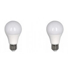 ΛΑΜΠΑ LED 11W (ΑΠΟΔΟΣΗ 110W) ΣΕΤ 2τεμ. ΚΟΙΝΟΣ SMD (ΑΧΛΑΔΙ)  Ε27 220-240V ΨΥΧΡΟ ΛΕΥΚΟ 6500Κ