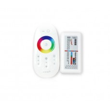 ΑΣΥΡΜΑΤΟ DIMMER - CONTROLLER ΑΦΗΣ ΓΙΑ LED ΤΑΙΝΙΕΣ RGB (ΠΟΛΥΧΡΩΜΟ) 12V - 216W / 24V - 432W 