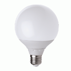 Λάμπα led γλόμπος globe φ95 12W E27 3000K θερμό λευκό φως ευρείας δέσμης 200° 1020lumen 230V
