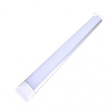 Φωτιστικό led πάγκου κουζίνας 36w 120cm ενδιάμεσο λευκό φως 4000Κ τύπου φθορίου λευκό αλουμινίου χωρίς διακόπτη 3000lumen 