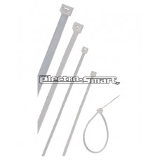 ΔΕΜΑΤΙΚΑ ΚΑΛΩΔΙΩΝ 120 Χ 2,5mm (ΣΥΣΚΕΥΑΣΙΑ 100τεμ.) ΛΕΥΚΑ