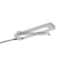 ΦΩΤΙΣΤΙΚO LED ΠΑΓΚΟΥ ΚΟΥΖΙΝΑΣ ΠΛΑΚΕ 4W (34cm) T5 ΜΕ ΔΙΑΚΟΠΤΑΚΙ ΛΕΥΚΟ ΦΩΣ 4000Κ