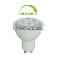 ΛΑΜΠΑ LED GU10 ΝΤΙΜΑΡΙΖΟΜΕΝΗ ΙΣΧΥΟΣ 4X1W (4W) ΑΠΟΔΟΣΗ 40W 36° 220-240V ΘΕΡΜΟ ΛΕΥΚΟ 3000Κ