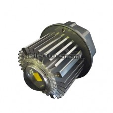 LED ΚΑΜΠΑΝΑ ΙΣΧΥΟΣ 100W ME ΣΚΙΑΔΑ Φ46 ΣΤΕΝΗΣ ΔΕΣΜΗΣ 60° ΦΩΤΙΣΤΙΚΟ ΕΠΑΓΓΕΛΜΑΤΙΚΟ ΓΙΑ ΕΡΓΟΣΤΑΣΙΑ - ΑΠΟΘΗΚΕΣ 4000Κ (ΛΕΥΚΟ ΦΩΣ)